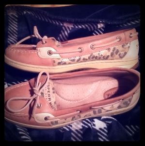 AUTHENTIC Women's Sperry Leopard Top-Sider